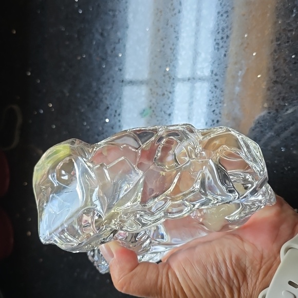 HOST PICK. Vintage. Princess House 24% Lead Crystal  Wonders of the Wild Lion - Picture 6 of 7